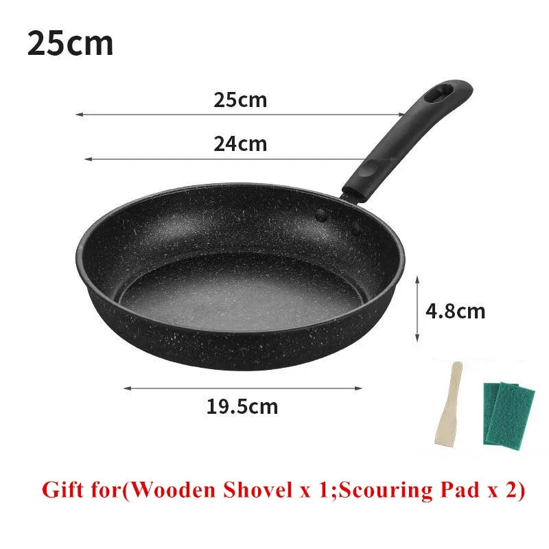 Maifan Stone Non-Stick Frying Pan for Gas and Induction Cooker