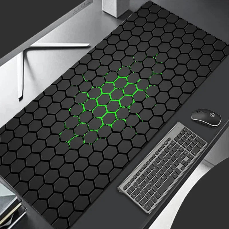 XXL Hexagon Mousepad for Gaming, Office, and Desktop Use