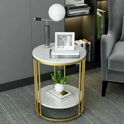 Tier Marble Side Table