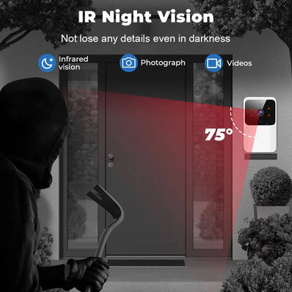 Wireless Smart Doorbell with HD Camera