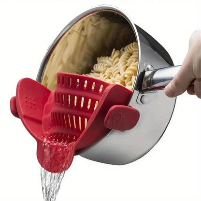 Adjustable Clip-On Pot Strainer