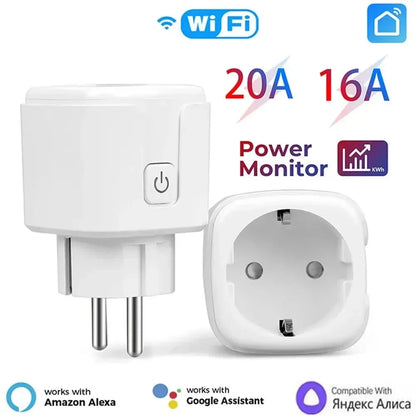 16A/20A Wifi Smart Plug with Power Monitoring