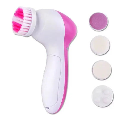 5-in-1 Electric Facial Cleaner for Deep Skin Cleansing