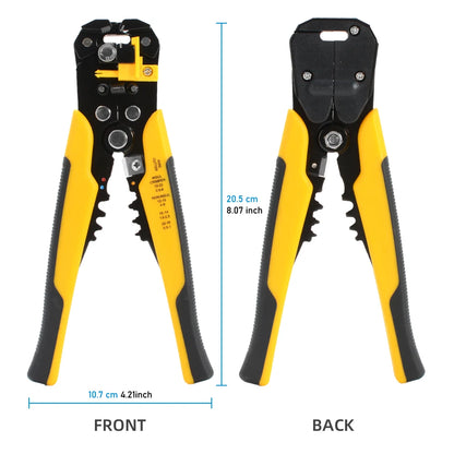 Adjustable Crimper Cable Cutter, Automatic Wire Stripper, Multifunctional Hand Tool