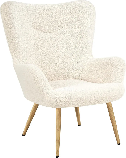 Modern Boucle Vanity Chair