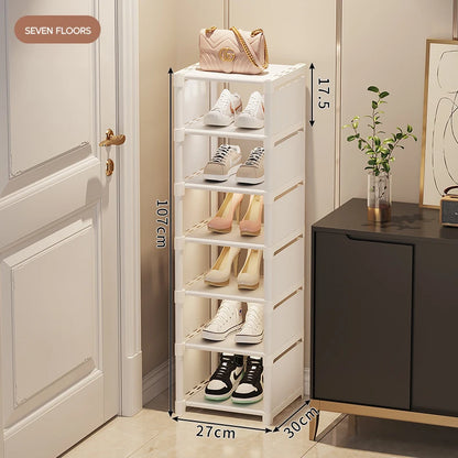 Multi-Layer Vertical Shoe Rack Organizer