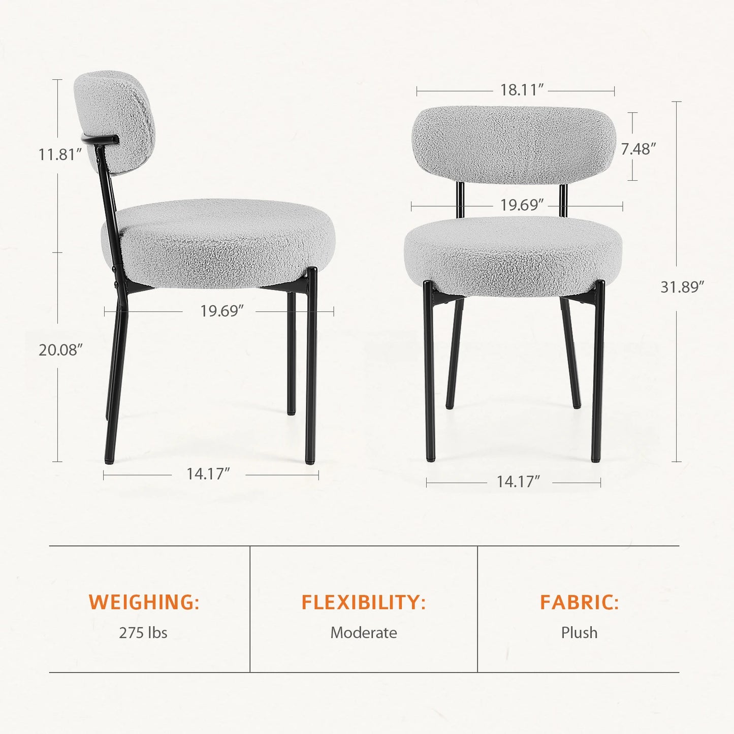 Ergonomic Dining Chairs