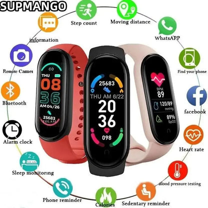 Smartwatch with Bluetooth Sync