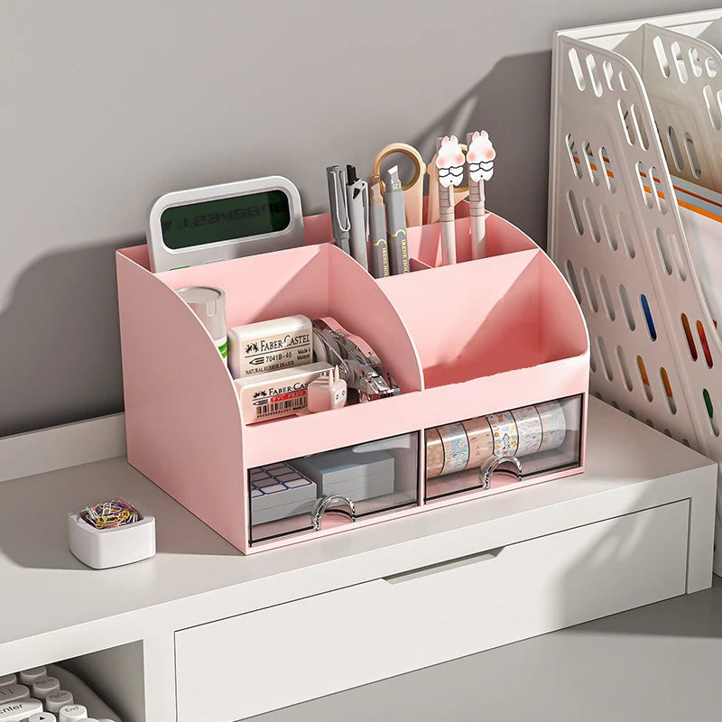 Desktop Organizer with Drawers