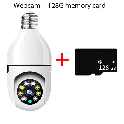 2.4G E27 WiFi Light Bulb Camera