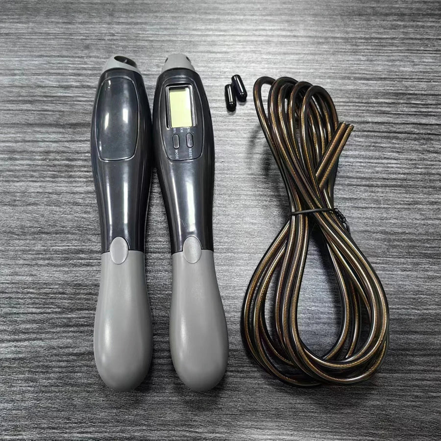 Steel Wire Rope Counting Skipping Rope for Sports and Fitness