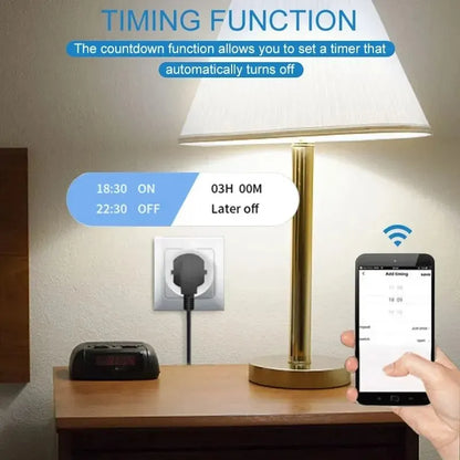 16A/20A Wifi Smart Plug with Power Monitoring