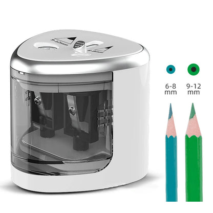 Two-Hole Electric Pencil Sharpener Automatic Switch