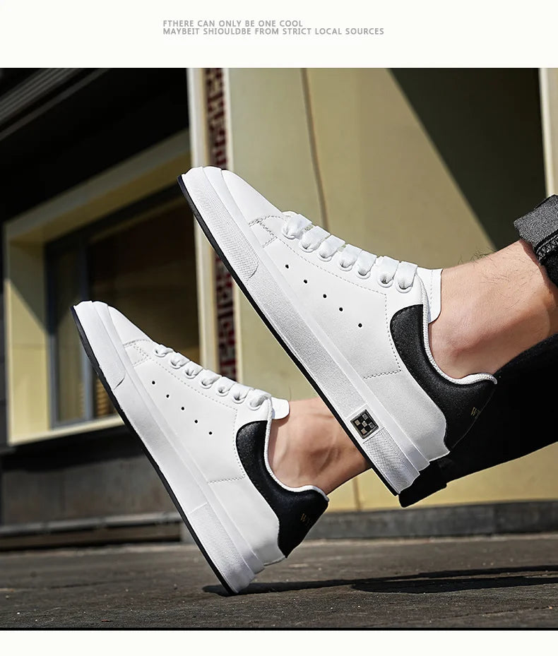 Casual Lift Sneakers Men Elevator Shoes Height Increase Insole 6cm White Black Taller Shoes Men Fashion Sports Plus Size 37-46