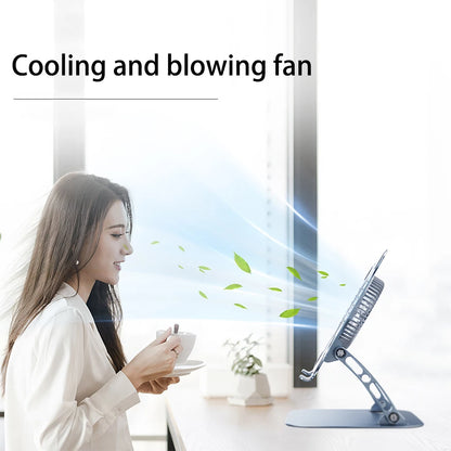 Laptop Stand with Cooling Fan for MacBook, Dell, Lenovo, Gaming