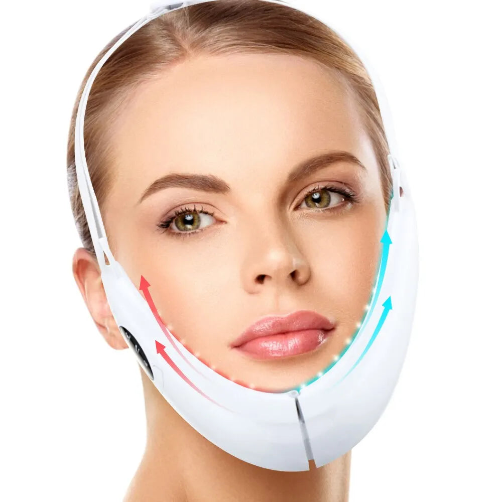 V Face Massager Portable Rechargeable Facial Beauty Device 5 Modes