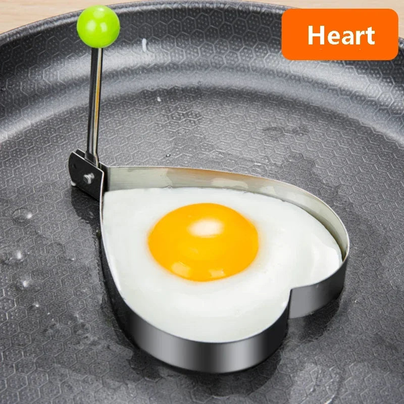 Stainless Steel Fried Egg, Pancake, Omelette Rings - 5 Styles