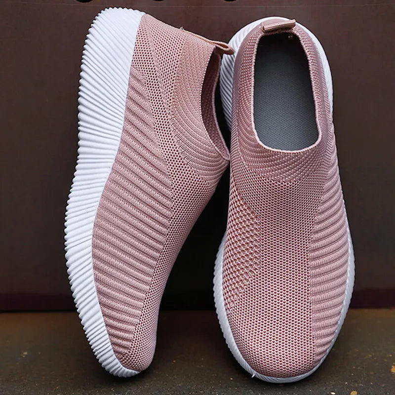 Breathable Women’s Flats – Lightweight Spring Sneakers