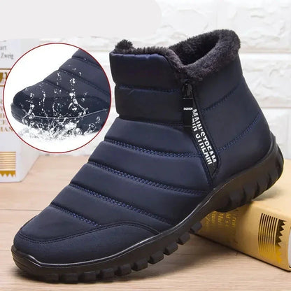 Winter Men’s Waterproof Ankle Snow Boots