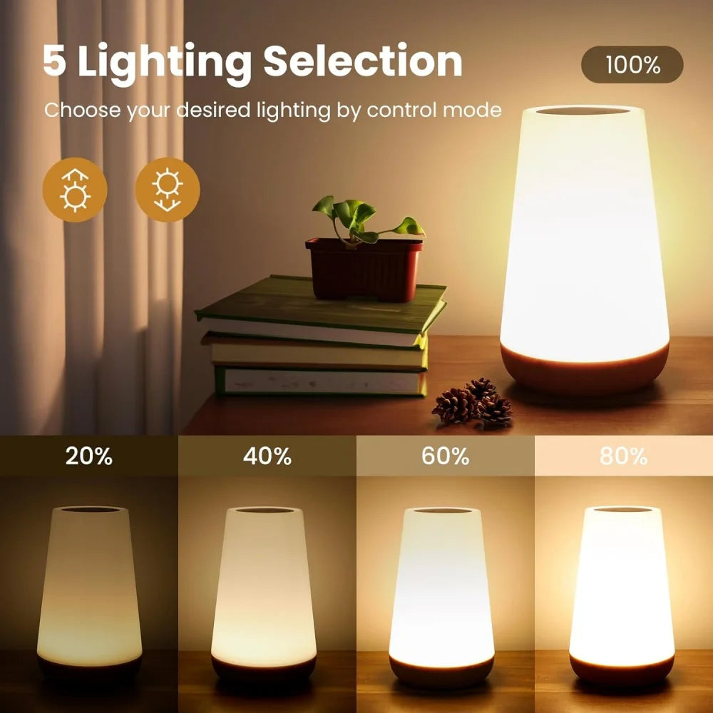 USB Rechargeable Dimmable Touch Lamp