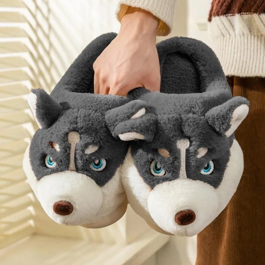 Women’s Cute Cartoon Dog Slippers