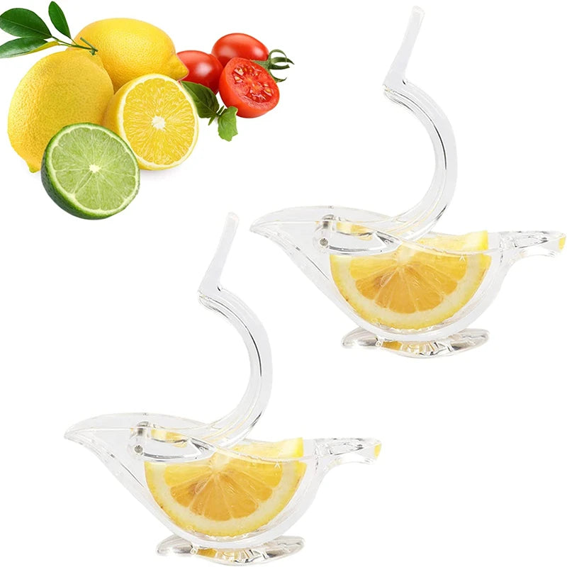 Mini Bird-Shaped Manual Juicer for Orange, Lemon, Fruit Squeeze