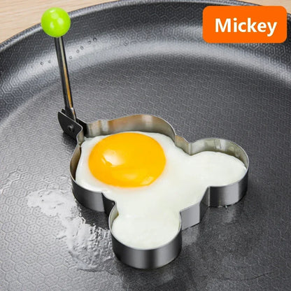 Stainless Steel Fried Egg, Pancake, Omelette Rings - 5 Styles