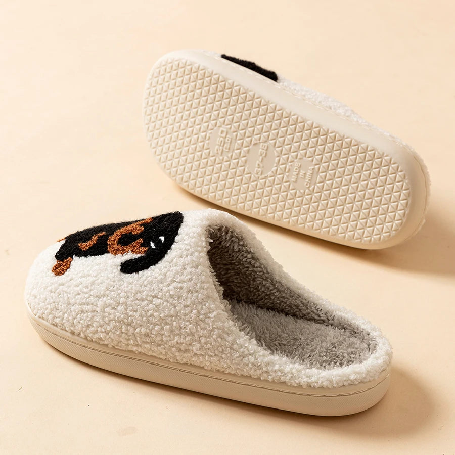 Cute Dachshund Dog Winter Slippers