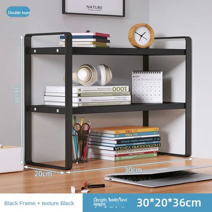 Wooden Desktop Shelf Storage Rack