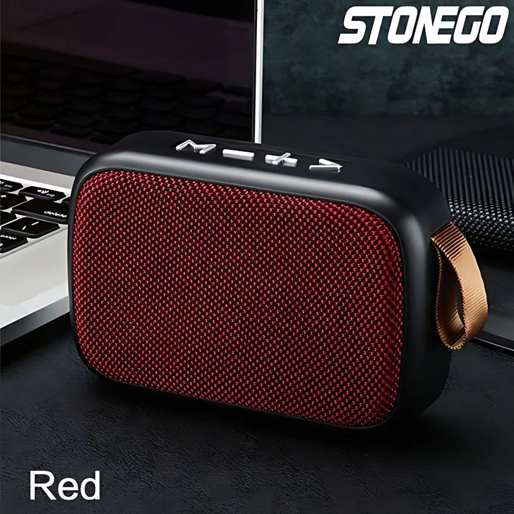 STONEGO 1PC Wireless Bluetooth Speaker Portable 3D Stereo Loudspeaker Outdoor Speaker Support FM TF Card