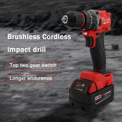 Milwaukee 18V Cordless Brushless Impact Drill, 150N.m, Power Tool