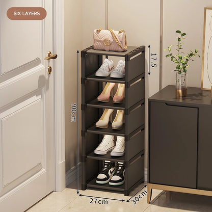 Multi-Layer Vertical Shoe Rack Organizer