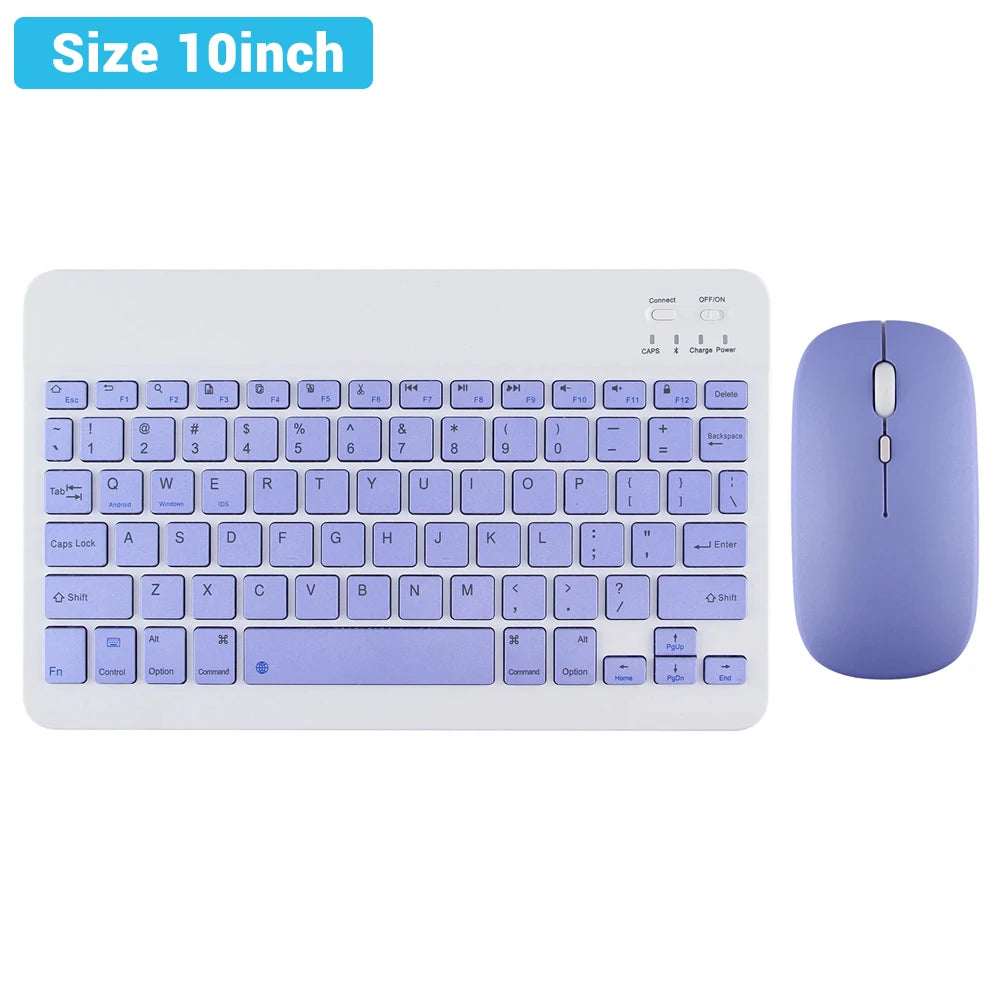 EMTRA Bluetooth Wireless Keyboard and Mouse for Android, iOS, Tablets