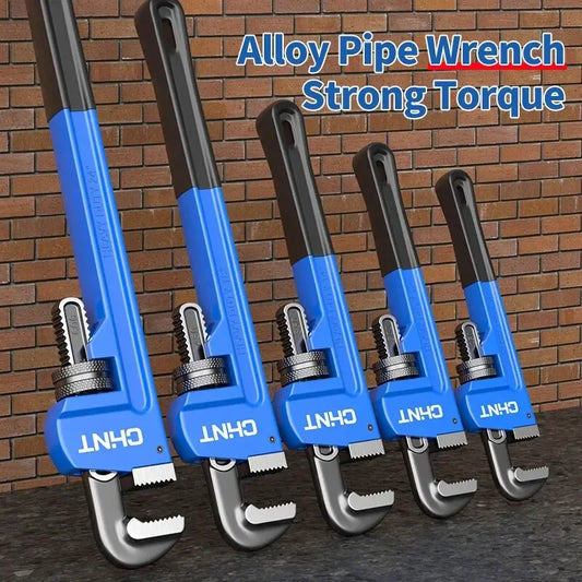 Heavy Duty Pipe Wrench Set, Adjustable Clamp Pliers for Plumbers