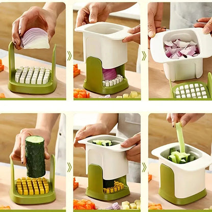 Multifunctional Vegetable Chopper Slicer for Onion, Potato, Cucumber, and More