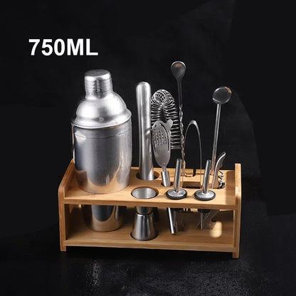 Stainless Steel Cocktail Shaker Mixer, Boston Shaker for Bartenders