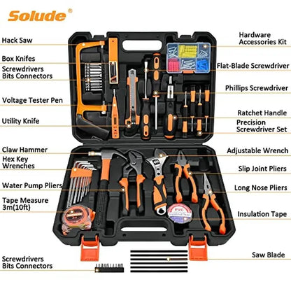 148-Piece Home Repair Tool Kit for Men, Women, Students, Car