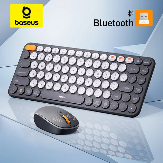 Baseus Wireless Keyboard and Mouse Combo for PC, MacBook, Tablet