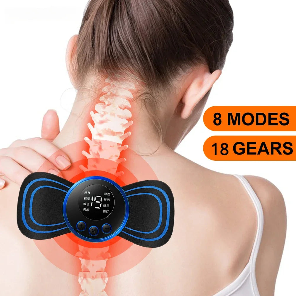 Portable EMS Neck and Body Massager