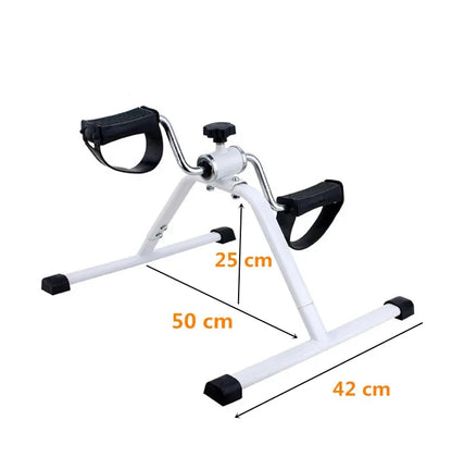 Portable Pedal Exerciser Mini Bicycle Trainer for Leg Rehabilitation Fitness