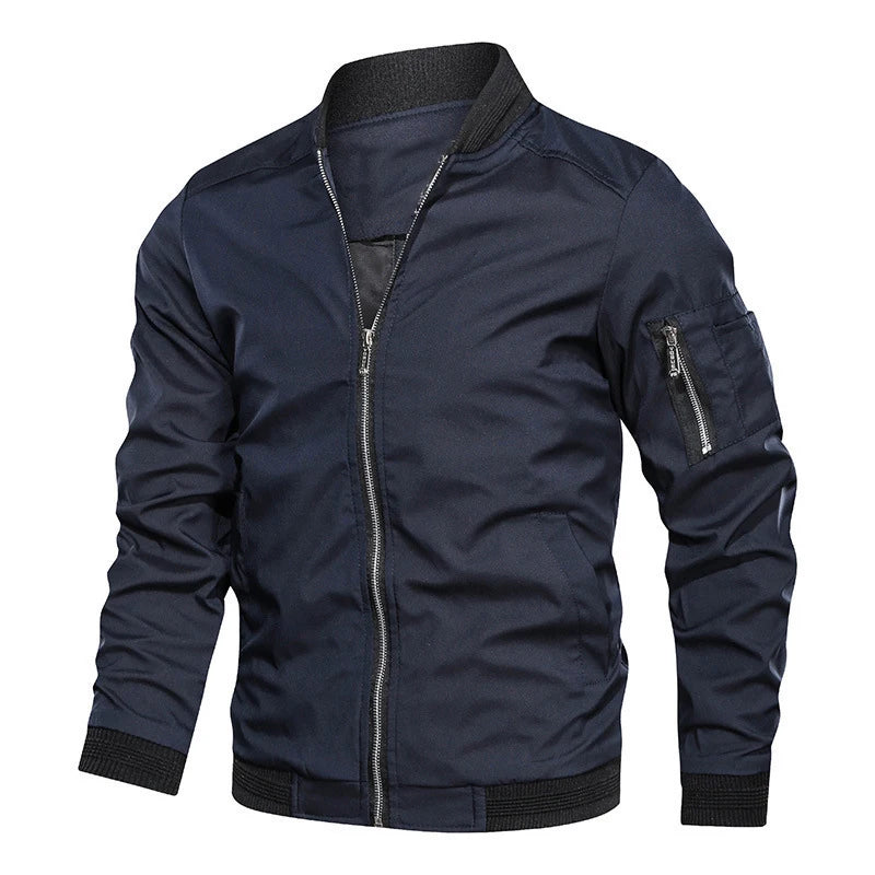 Casual Lightweight Bomber Jacket