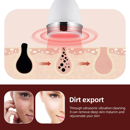 Ultrasound Skin Care Machine for Face Lifting, Eye Massager, SPA
