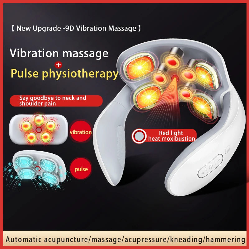 Smart Neck Massager Heating Vibrator