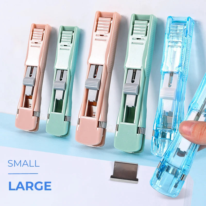 Mini Reusable Hand Clamp Stapler Traceless Binding Tool