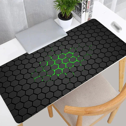 XXL Hexagon Mousepad for Gaming, Office, and Desktop Use