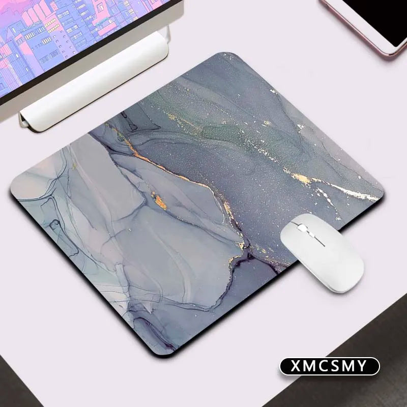 Marble Gaming Keyboard and Mouse Pad Deskmat for PC Accessories