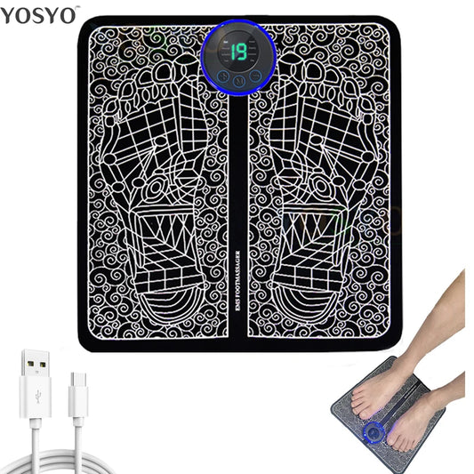 Foot Massage Pad Electric Sole Massager USB Charging