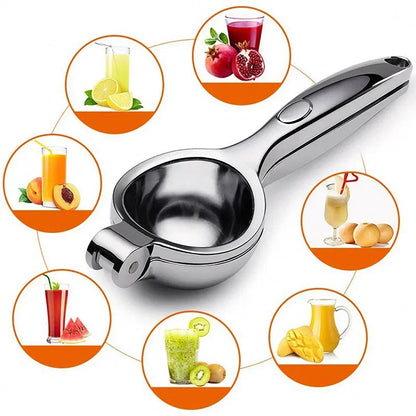 Stainless Steel Manual Citrus Juicer, Durable Lemon, Orange Press