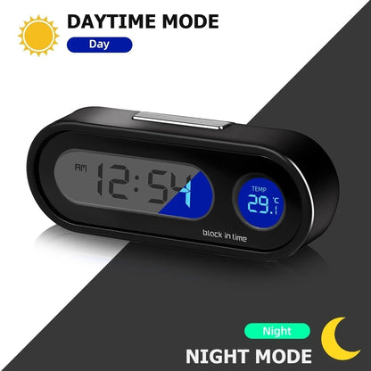 Mini Digital Car Clock