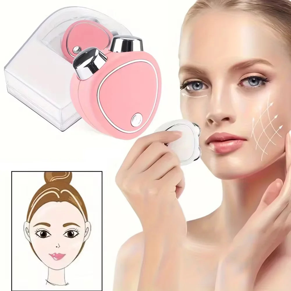 Mini Facial Massage Device USB Charging Skin Care Face Firming